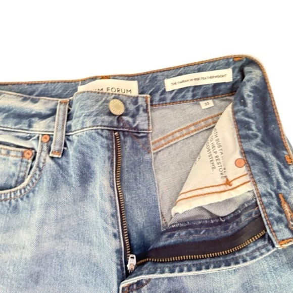 Aritzia Denim Forum Women's The Farrah Wide Leg Jeans size 23 - Picture 4 of 7